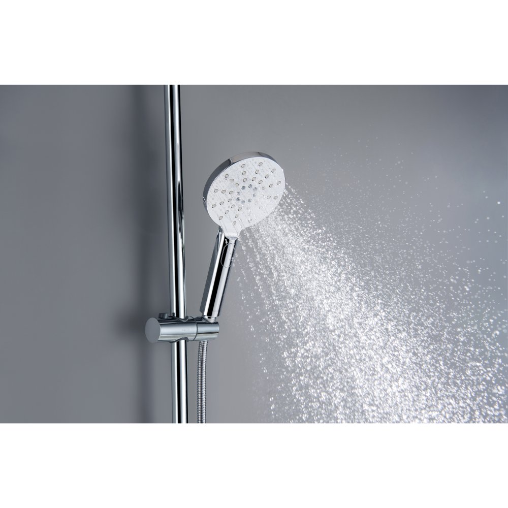 Душевая система со смесителем для ванны Aquanet Бетта 220 мм хром AQ2140CR