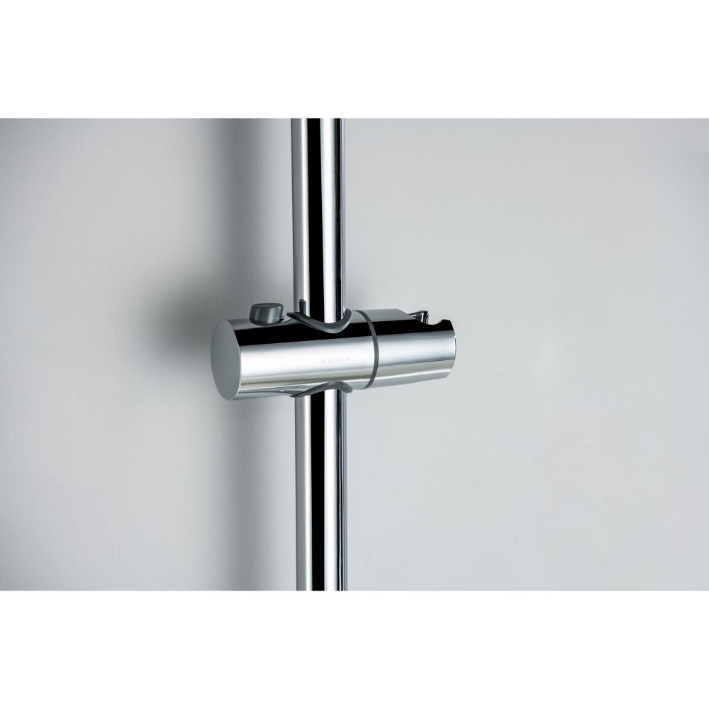 Душевая система со смесителем для ванны Aquanet Бетта 220 мм хром AQ2140CR