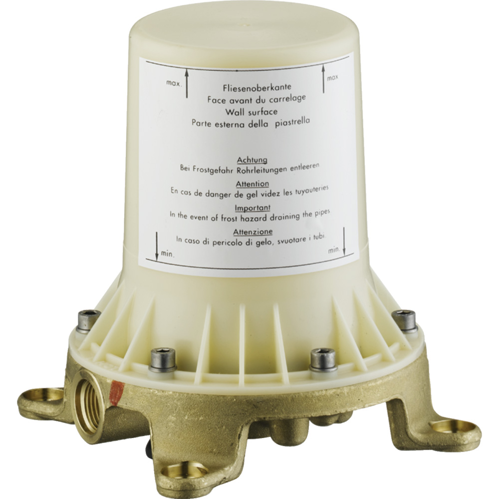 Смеситель для ванны Hansgrohe Finoris напольный матовый белый комплект (76445700 + 10452180) 76445700S