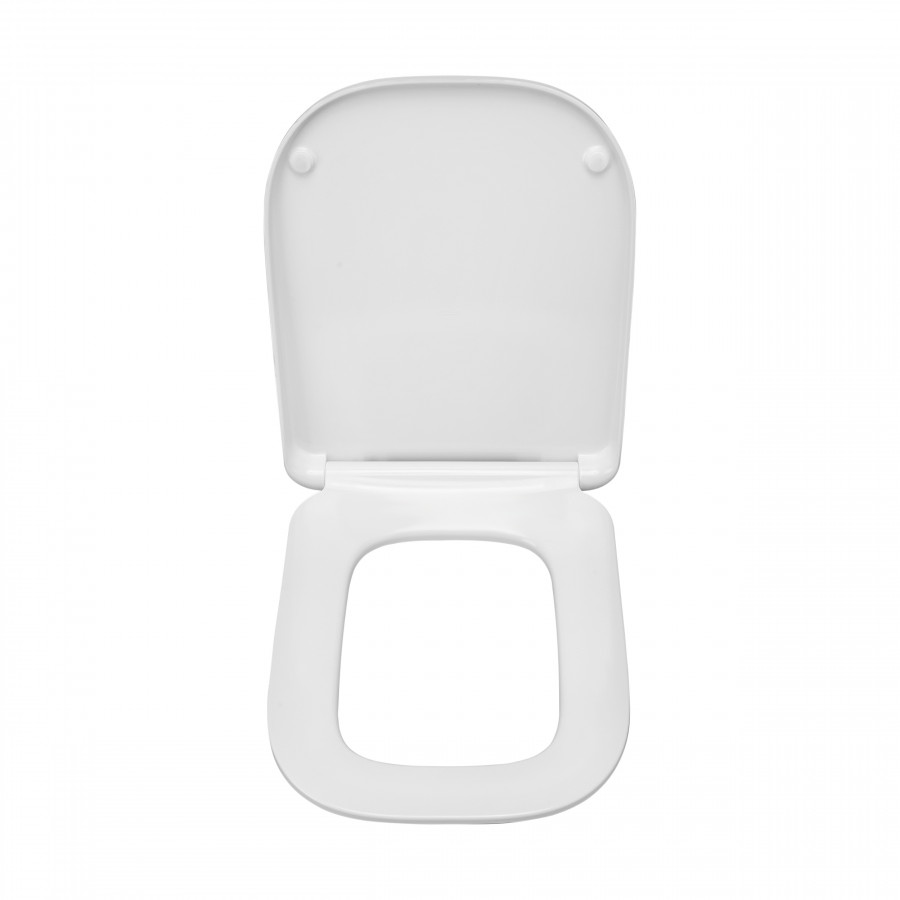 Сиденье с крышкой для унитаза Roca The Gap тонкое микролифт белое ZRU9307682