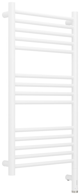 Полотенцесушитель электрический Сунержа Богема 3.1 800x400 мм МЭМ нижнее справа белый матовый HOG3060058040
