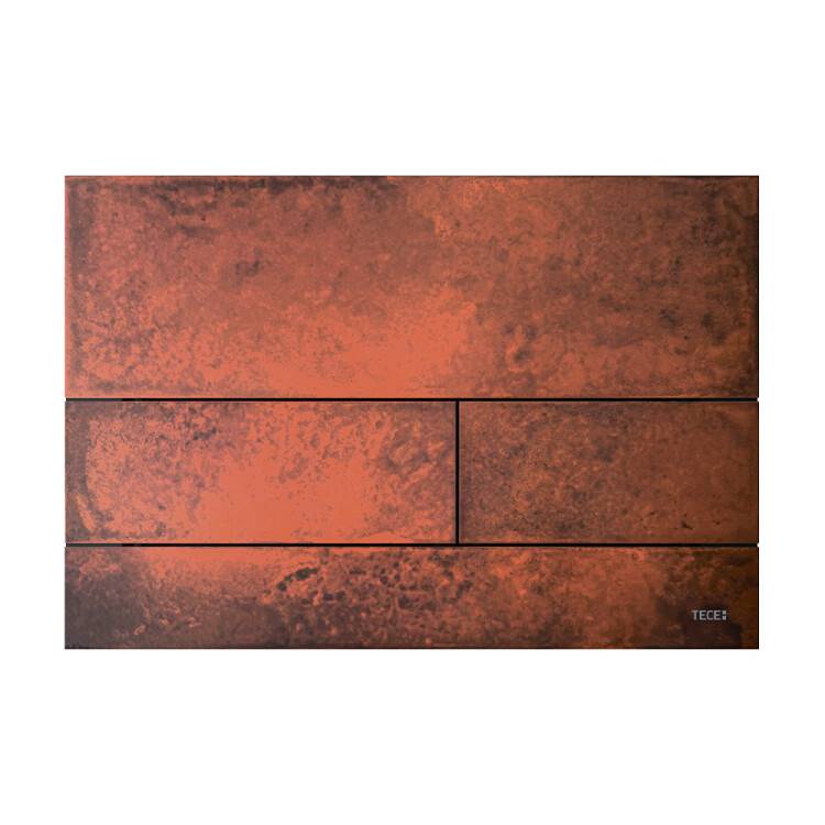 Панель смыва для унитаза TECE TECEsquare II металлическая ржавая сталь 9240845