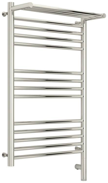 Полотенцесушитель электрический Сунержа Богема 3.0 с 1 полкой 800x500 мм МЭМ нижнее справа сталь 0058078050