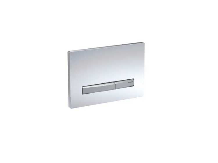 Клавиша смыва Geberit Sigma50 двойной смыв глянцевый хром 115.788.21.2