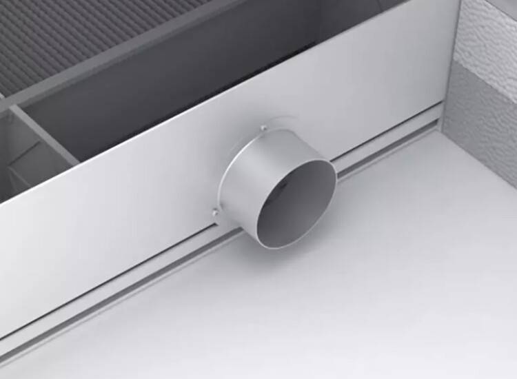 Диффузор для конвекторов Möhlenhoff WLK и WLKP 180 мм LKSet180