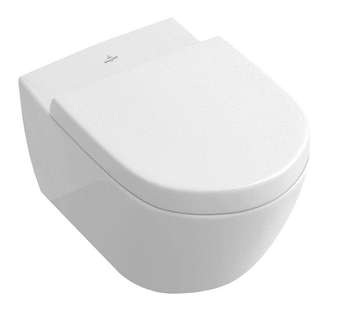 Унитаз подвесной Villeroy & Boch Subway 2.0 DirectFlush с сиденьем микролифт 5614R001/9M78S101