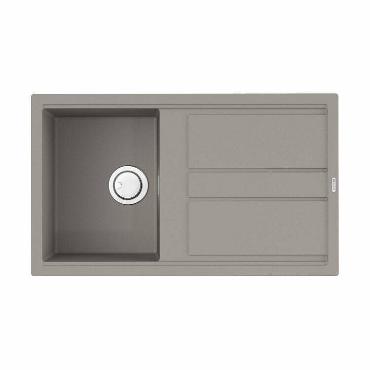 Кухонная мойка OMOIKIRI Kitagawa 86-1 860x510 мм Leningrad Grey 4993807