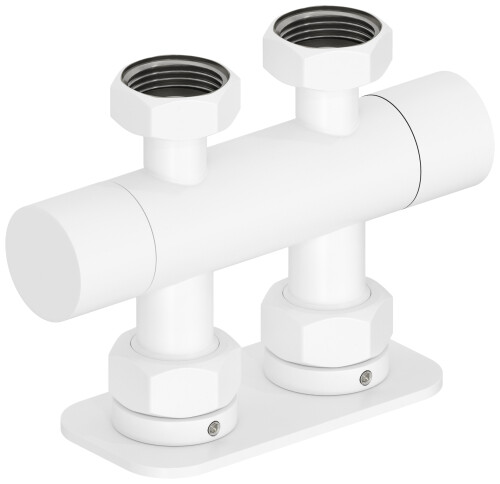 Вентиль Сунержа EU50 прямой G 3/4 x G 3/4 белый матовый 30-1419-3434