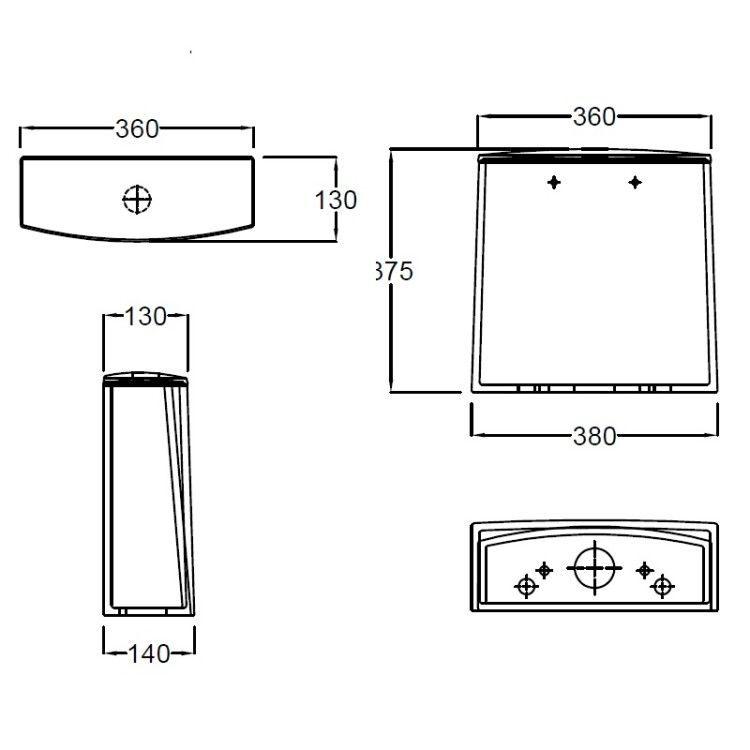 Сливной бачок K-KERAMAG RESA S 380x140x375 мм серо-бежевый матовый 27WCTO2