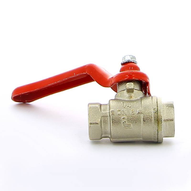 Кран шаровой Itap IDEAL 1/4 ВВ ручка-рычаг 0900014