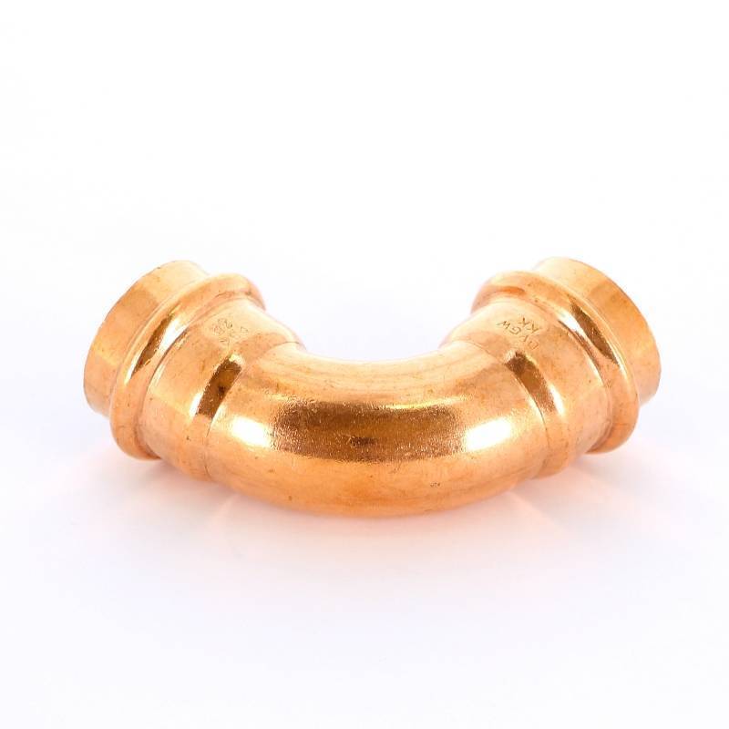 Угольник 90° пресс IBP >B< Press 28 мм медный P5002 02800000