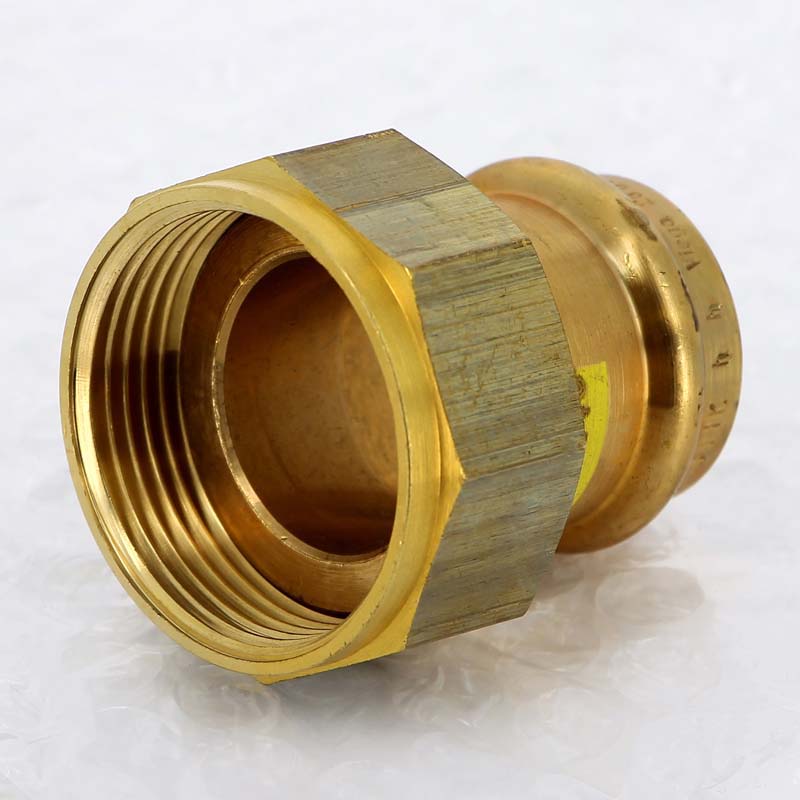 Муфта пресс с накидной гайкой Viega Profipress G 28x1 1/4 бронза 477455