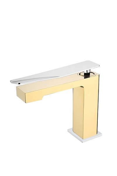 Смеситель для раковины Boheme Q золото/хром 141-GCR.2