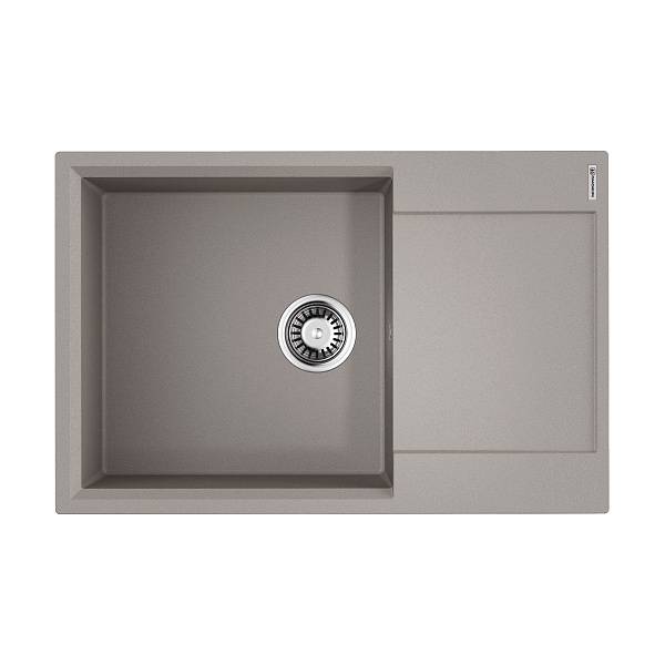 Кухонная мойка Omoikiri Daisen 78-LB-GR Artgranit 78x51 см leningrad grey 4993690