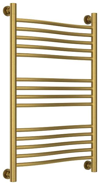 Полотенцесушитель водяной Сунержа Флюид+ 500x800 мм состаренная латунь 051-0222-8050