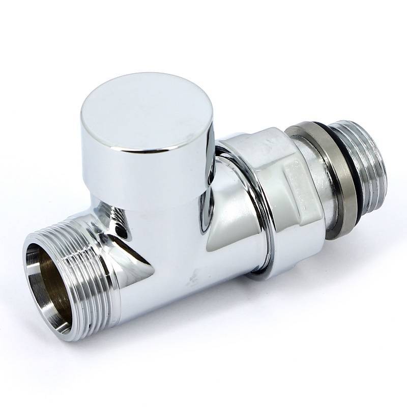 Вентиль обратный Carlo Poletti Compact прямой НН 1/2 x M24x19 хром V150611B