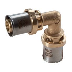 Угольник 90° Giacomini 32x3 мм латунь RM122Y011