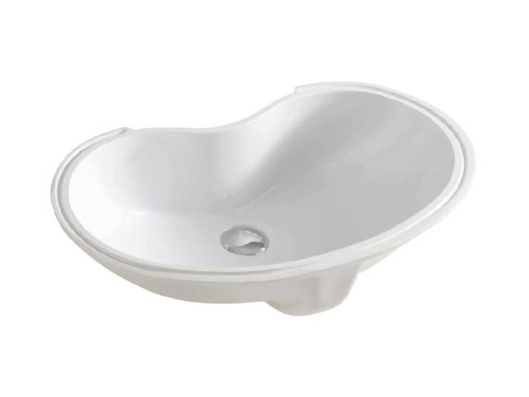 Раковина накладная Artceram Idea 600x370 мм белый глянцевый IDL0010100