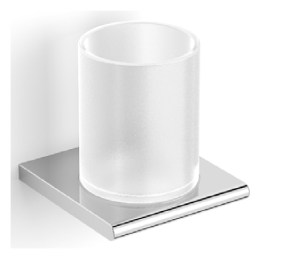 Стакан с держателем Splendy Inspiration R 95х100х100 мм черный матовый IR4031VSBM