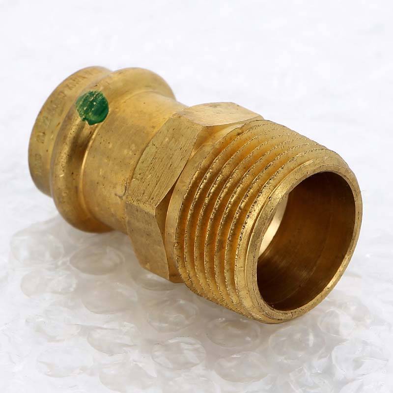 Муфта переходная пресс-Н Viega Sanpress бронза 22x1 287771