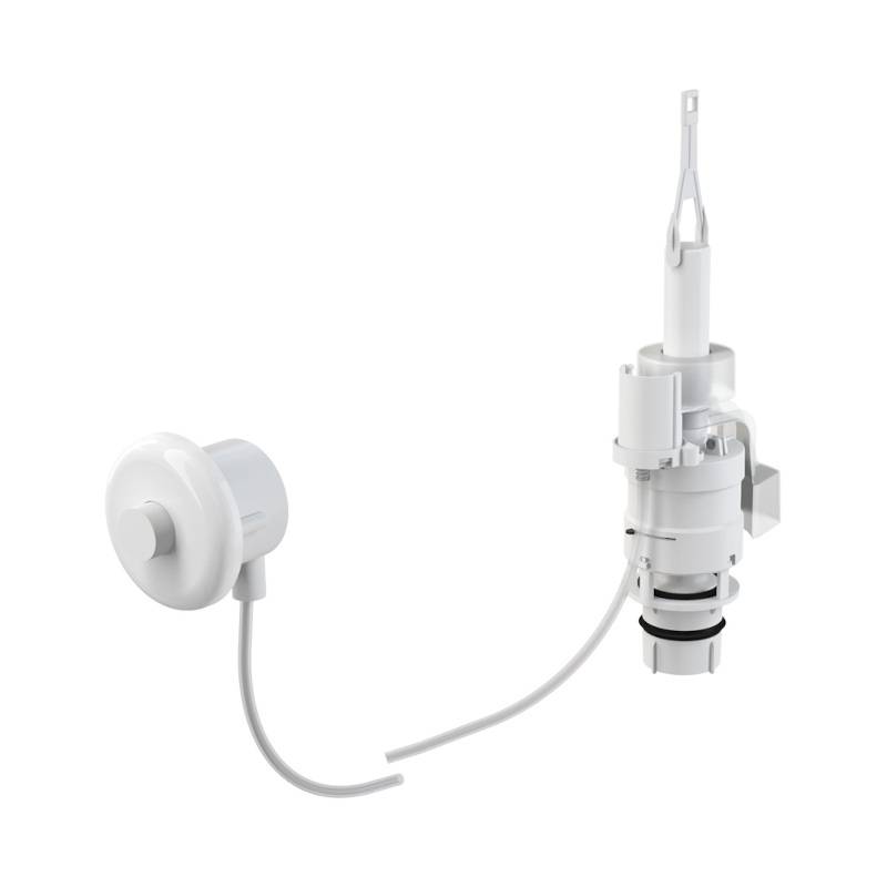 Кнопка смыва Alcaplast MPO10 пневматическая дистанционная белая MPO10