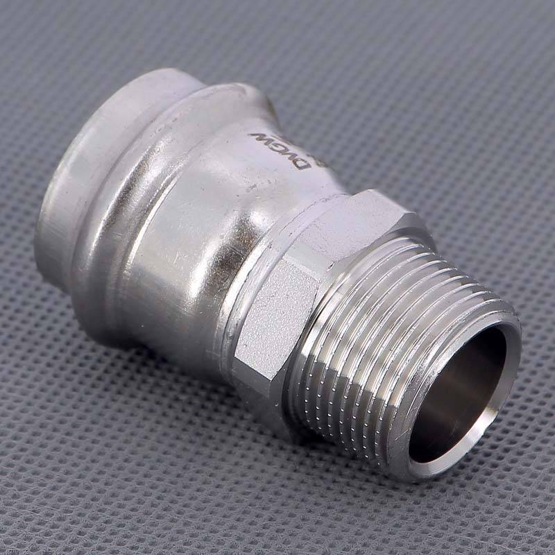 Муфта переходная пресс-Н Viega Sanpress Inox нержавеющая сталь 28x3/4 436513