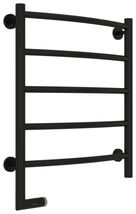 Полотенцесушитель электрический Сунержа Галант 2.0 600x500 мм МЭМ слева черный матовый 3152006050