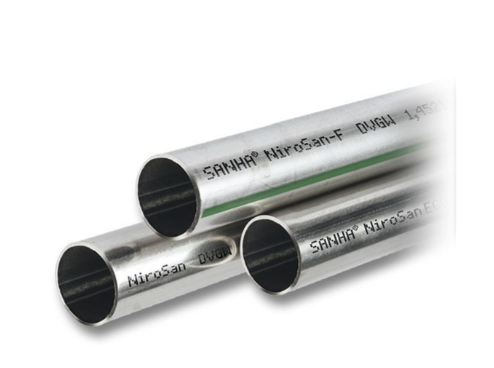 Труба из нержавеющей стали Sanha NiroPress AISI 316L 76x2.0 мм штанга 6 м 69000763C