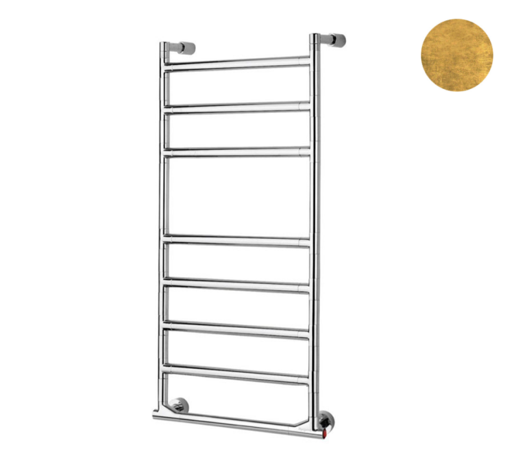 Полотенцесушитель электрический Margaroli Sereno 800x906.5 мм Box Old Brass 57477508OBB