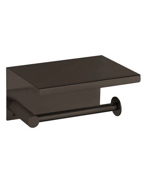 Держатель для туалетной бумаги подвесной Boheme Uno оружейная сталь 10971-GM