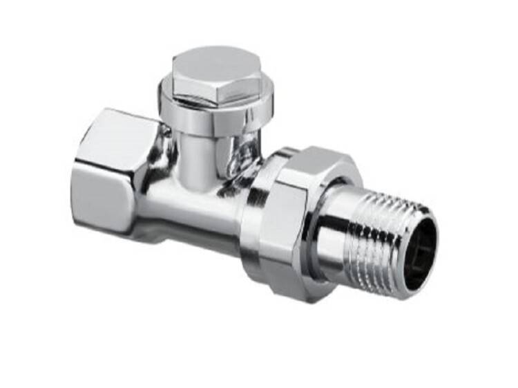 Вентиль радиаторный Oventrop Combi C проходной Ду 15 1/2 хром 1165554