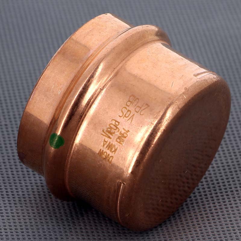 Заглушка пресс медная Viega Profipress 54 мм 349318