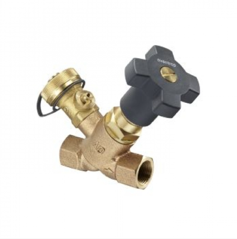 Сливной вентиль Oventrop Optibal Ду20 3/4 PN25 бронза 1066106