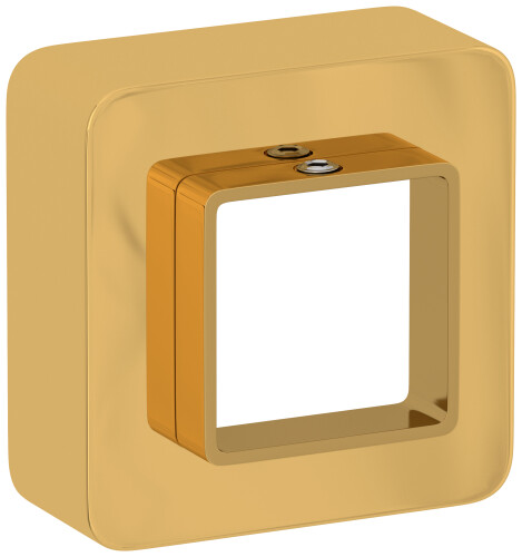 Накладка маскировочная, Сунержа, шгв 50-27-50, нержавеющая сталь, d 27, цвет-золото