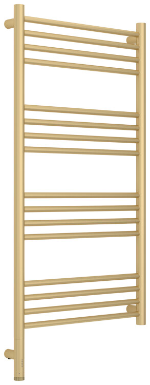 Полотенцесушитель электрический Сунержа Богема 3.1 1000x500 мм МЭМ нижнее подключение слева шампань матовая 02260041050