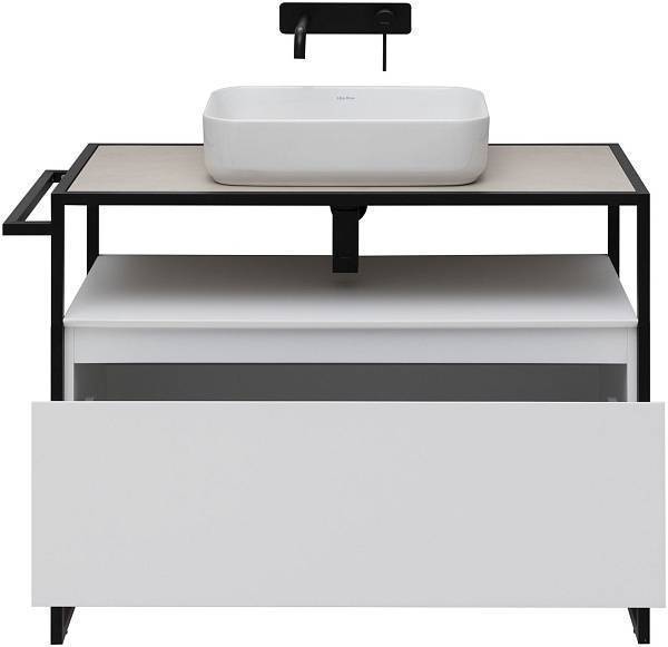 Тумба под раковину Allen Brau Priority 100 см белый матовый 1.31003.WM