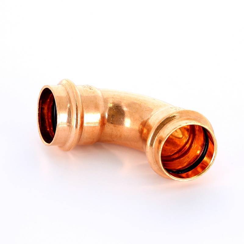 Угольник 90° пресс IBP >B< Press 28 мм медный P5002 02800000