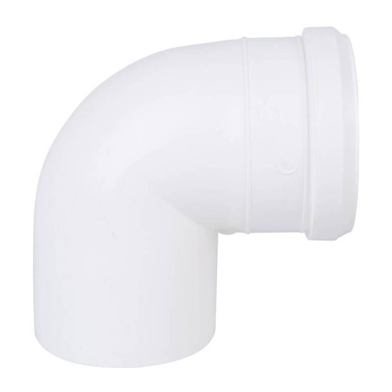 Отвод полипропиленовый Baxi 87° 125 мм для конденсационных котлов KHG71409441