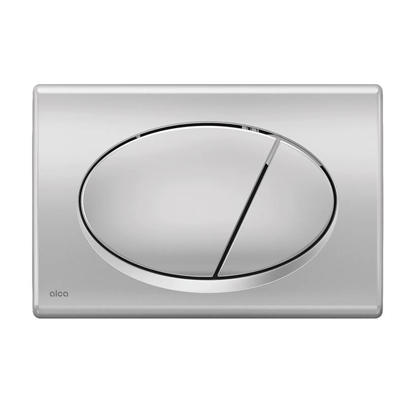 Кнопка смыва Alcaplast M72 матовый хром M72