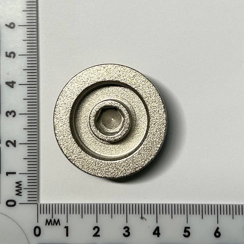 Заглушка General Fittings 1 НР с прокладкой O-Ring никелированная 609N4001