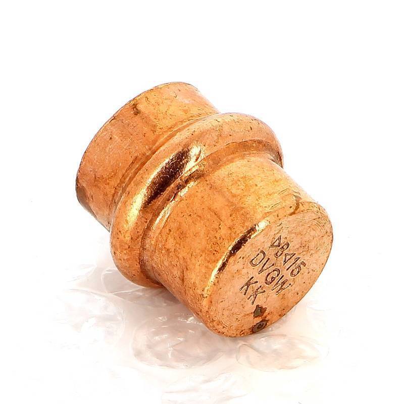 Заглушка пресс IBP 15 мм медь P5301 01500000