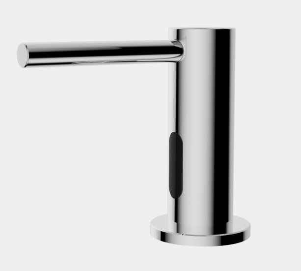 Дозатор для жидкого мыла, Omoikiri, OM-09, шгв 30-105-100, цвет дозатора-хром