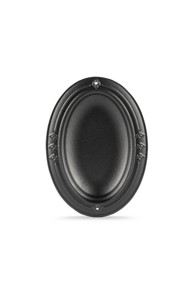 Тарелка овальная Hisar Искандер HS O İSK 1728 BLACK MAT А530017