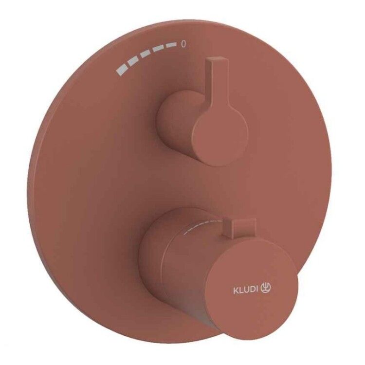 Смеситель для душа Kludi Nova Fonte Puristic на 1 потребитель встраиваемый коралловый матовый 20885O515