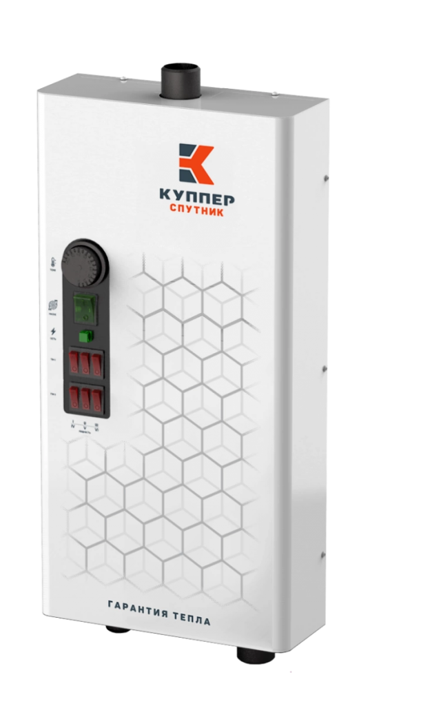 Котел твердотопливный Теплодар Куппер Спутник (2.0)-18 белый 18 кВт А00000042283