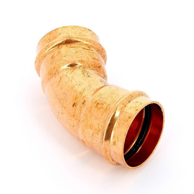 Угол 45° пресс IBP >B< Press 54 мм медь P5041 05400000