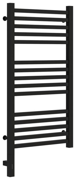 Полотенцесушитель электрический Сунержа Модус 3.0 920x430 мм МЭМ нижнее подключение слева черный матовый 3157008040
