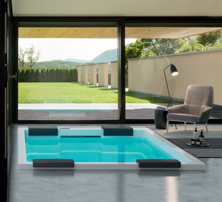 Минибассейн Treesse Maya Ghost 2600x2050x950 мм белый V232IXBN0000O00I