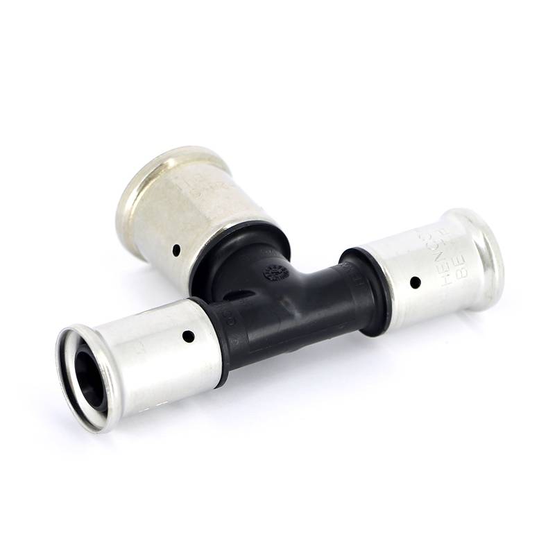 Тройник пресс HENCO PVDF 20х26х20 мм 12PK-202620