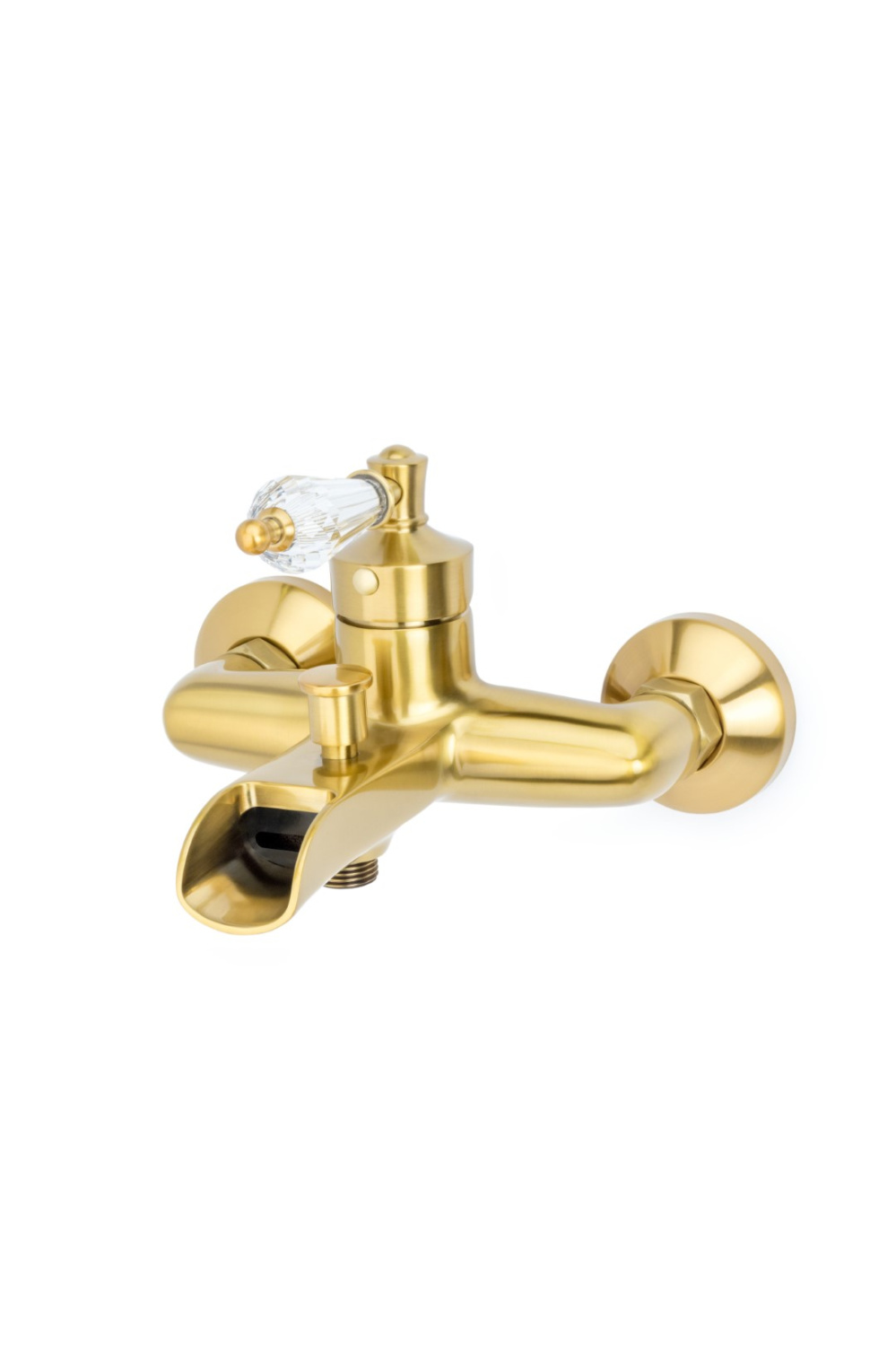 Смеситель для ванны Boheme Vogue с каскадным изливом 17.6 см бронза 203-SW